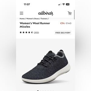 All birds grey sneakers